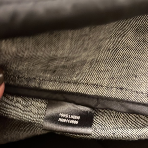 NWOT SZ M Cino Linen Jacket - Picture 10 of 11